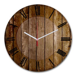 Wallity Reloj Decorativo de MDF Multicolor 3030MS-036